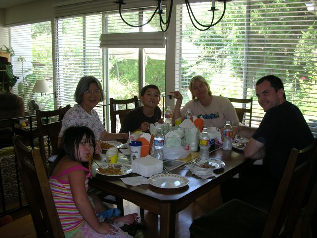 Lunch at Grandma Chow's