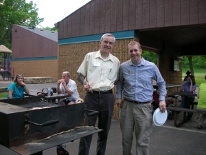 WITH FELLOW CANDIDATE TERRY PEARSON