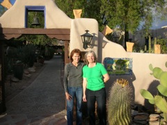 Connie with her roomie, Sheryl