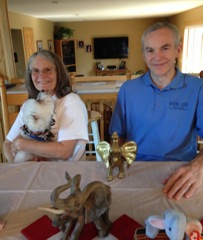 Connie & Donald with Animal Friends