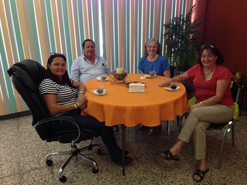 Connie's Costa Rican father and sisters