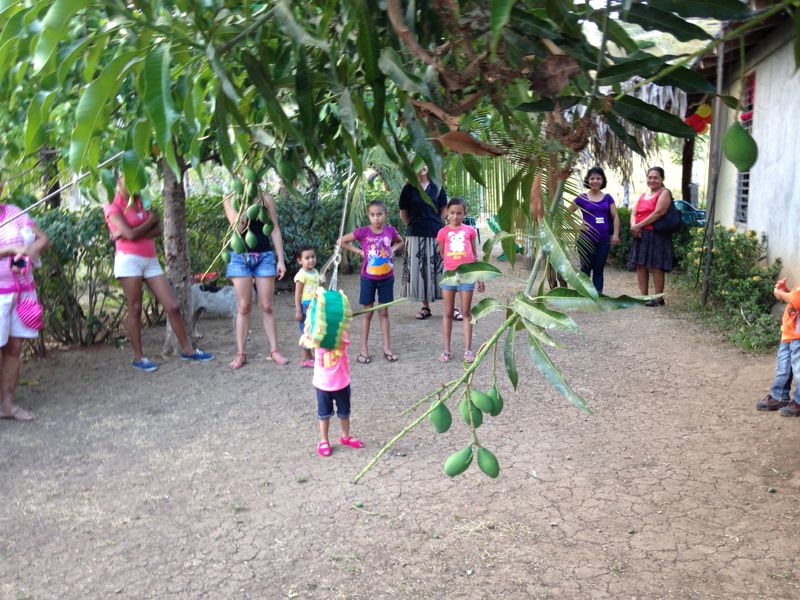 Fiesta!  (mangos in foreground)