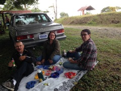 Picnic with Johnny, Flor and Fabian