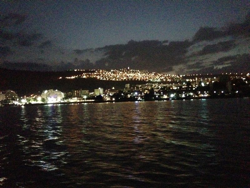 Tiberias at night