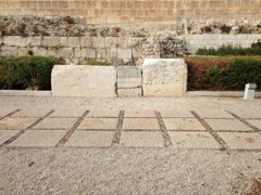 Large stones from Herod's time