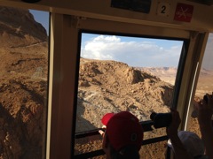 Cabel car to Masada